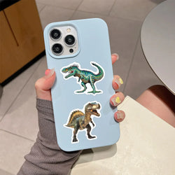 10/30/50/110PCS Jurassic Dinosaur Stickers Cool Realistic Animal Decoration DIY Kids Toys Laptop Phone Guitar Car Bike Sticker (ONLINE ORDER ONLY)