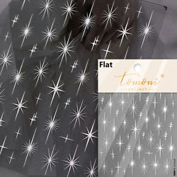 Gold Silver Star Laser Pink Colorful Glitter Starlight Sparkle Rhinestones Relief Nail Art Decorations Stickers Manicure Decals (ONLINE ORDER ONLY)