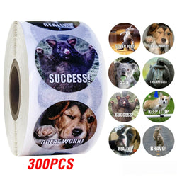 100-500pcs Animals Cartoon Stickers for Kids Toys Sticker Various Cute Designs Pattern School Teacher Reward Sticker (ONLINE ORDER ONLY)
