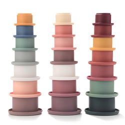 Silicone Stacking Cups (ONLINE ORDER ONLY)