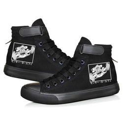 One Piece Luffy High Top Shoes: Autumn Winter Anime Sneakers (ONLINE ORDER ONLY)