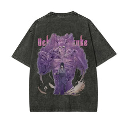 Naruto Washed T-Shirt: Retro 2026 Japanese Cotton Tee (ONLINE ORDER ONLY)