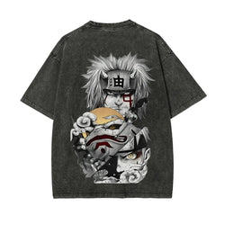 Naruto Washed T-Shirt: Retro 2026 Japanese Cotton Tee (ONLINE ORDER ONLY)