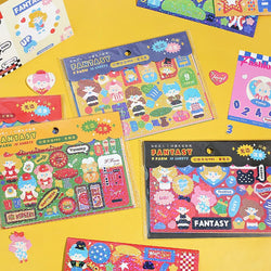 10pcs/lot Fantasy Farm Series Scene Stickers Kawaii Journal Decorative Stickers Idol Card Planner Scrapbooking Album Stationery (ONLINE ORDER ONLY)