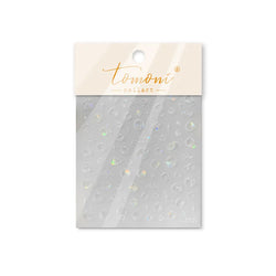 Summer Beach Dreamy Water Bubble Mermaid Shell Conch Starfish Jellyfish Soft Relief Decoration Nail Art Stickers Manicure Decals (ONLINE ORDER ONLY)