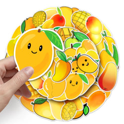 50Pcs Fruit Sticker Mango Summer Stationery Decoration Scrapbook Diary Album Planner Decoration Sticker 2023 (ONLINE ORDER ONLY)