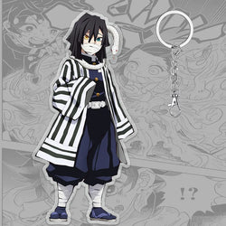 Demon Slayer Keychain: Tanjiro 6cm Acrylic Bag Pendant (ONLINE ORDER ONLY)