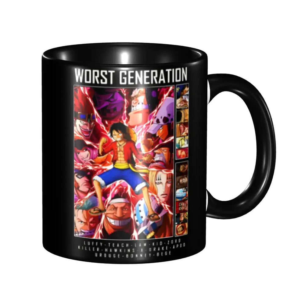 Monkey D Luffy Quotes One Piece Mug: Funny Kids Gift (ONLINE ORDER ONLY)