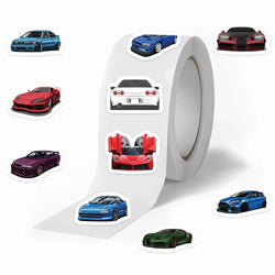 500pcs Cartoon Car Stickers Roll Waterproof DIY Toy Luggage Guitar (ONLINE ORDER ONLY)