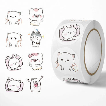 100-500pcs Teacher Reward Stickers for Kids Children School Encouragement Students Games Toy Animals Stationery Sticker (ONLINE ORDER ONLY)