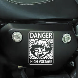 ”DANGER！HIGH VOLTAGE“Agatsuma Zenitsu DECAL,CREATIVE&FUNNY DECAL ,FOR new energy automobile,HIGH quality! (ONLINE ORDER ONLY)