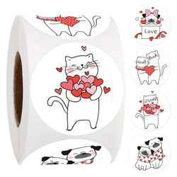 100-500PCS Thank You Stickers for Business Packaging Merci New Home Made Sticker Rolling Packag Stickers Photocard Decor Labels (Online Order Only)