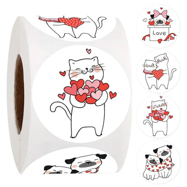 100-500PCS Thank You Stickers for Business Packaging Merci New Home Made Sticker Rolling Packag Stickers Photocard Decor Labels (Online Order Only)