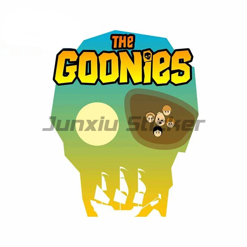 The Goonies Car Stickers Personality Scratch-proof Custom Printing Bumper Truck DIY VAN Decal Decoration (ONLINE ORDER ONLY)