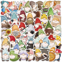 50pcs Dwarf Graffiti Stickers for Suitcase, Water Cup, Phone, Car, Laptop, Scooter, Refrigerator (Online Order Only)