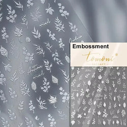 Autumn Fall Sunflower Rabbit Leaves Crane Rose Sun Mountain Hill Produce Good Harvests Cookie Nail Art Sticker Decoration Decals (ONLINE ORDER ONLY)