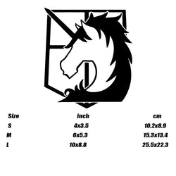 Unicorn ,CARTOON Stickers,Japanese TITAN,High quality sticker for cars trucks motorcycles &laptops! (ONLINE ORDER ONLY)