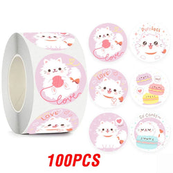 100-500pcs  Cute Reward Stickers Animal Sticker for Kid Classic Toy Gift Decor School Teacher Encouragement Sticker (ONLINE ORDER ONLY)