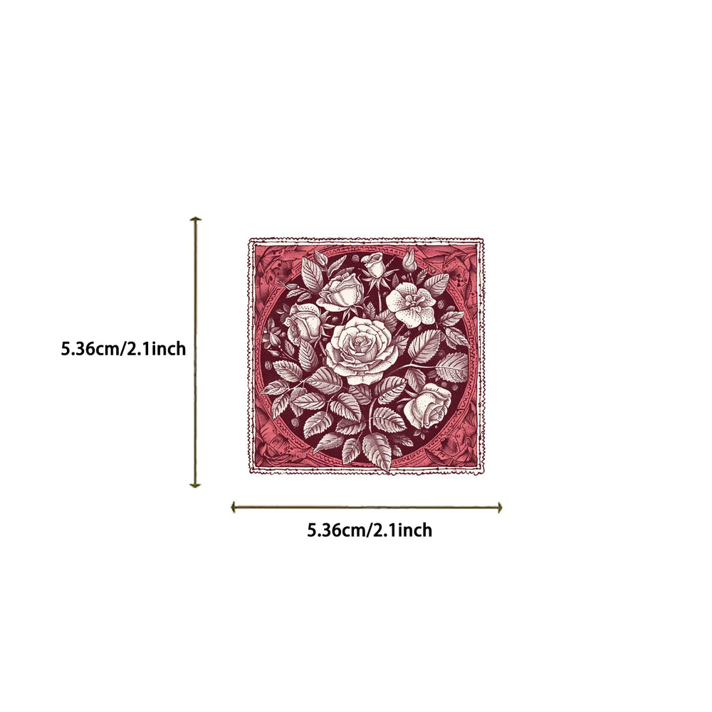 50pcs Retro Decorative Goods Aesthetic Stickers Waterproof Graffiti Sticker For Laptop Luggage Guitar Skateboard Vinyl Decals (ONLINE ORDER ONLY)