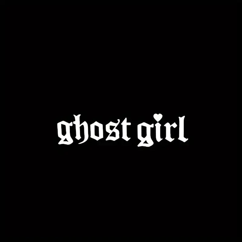 "Ghost Girl" Sticker, Suitable For Windows, Cars, Trucks, Toolboxes, Laptops, MacBooks, For Almost Any Hard, Smooth Surface (ONLINE ORDER ONLY)