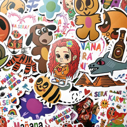 Karol G Album Stickers for DIY Notebook, Luggage, Laptop, Motorcycle, Refrigerator Decal (ONLINE ORDER ONLY)