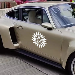 Pentacle  Creative Stickers，Elevate Your Car's Look with a  Creative Stickers！For Car Door And Window Decoration Stickers (ONLINE ORDER ONLY)