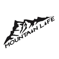 Graphics Mountain Line Styling Sticker Van Camper Body Side Decor Decals Motorhome RV DIY Decoration car Sticker (Online Order Only)