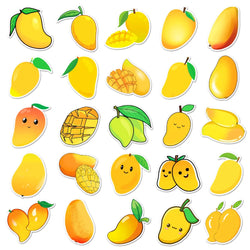 50Pcs Fruit Sticker Mango Summer Stationery Decoration Scrapbook Diary Album Planner Decoration Sticker 2023 (ONLINE ORDER ONLY)