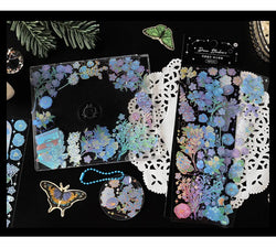 3Pcs/lot Cute Strawberry Flowers Decorative Sticker PET Scrapbooking Sticker Label Diary Album Stationery Aesthetic Art Supplies (ONLINE ORDER ONLY)