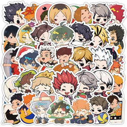 60pcs Haikyuu!! Anime Stickers for Laptop, Phone, Suitcase, Water Bottle, Scooter, Refrigerator (ONLINE ORDER ONLY)