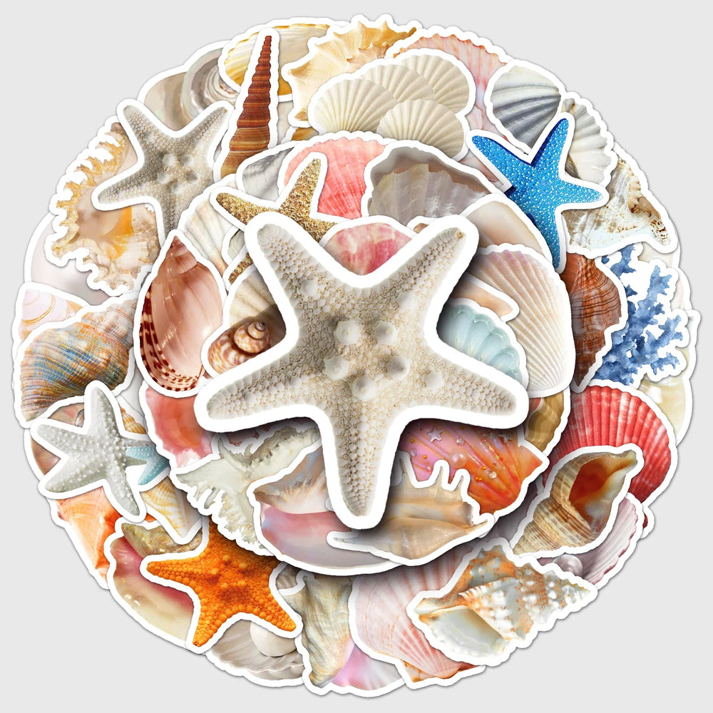 50Pcs Cartoon Waterproof Vinyl Stickers for Skateboard Snowboard Decals (ONLINE ORDER ONLY)