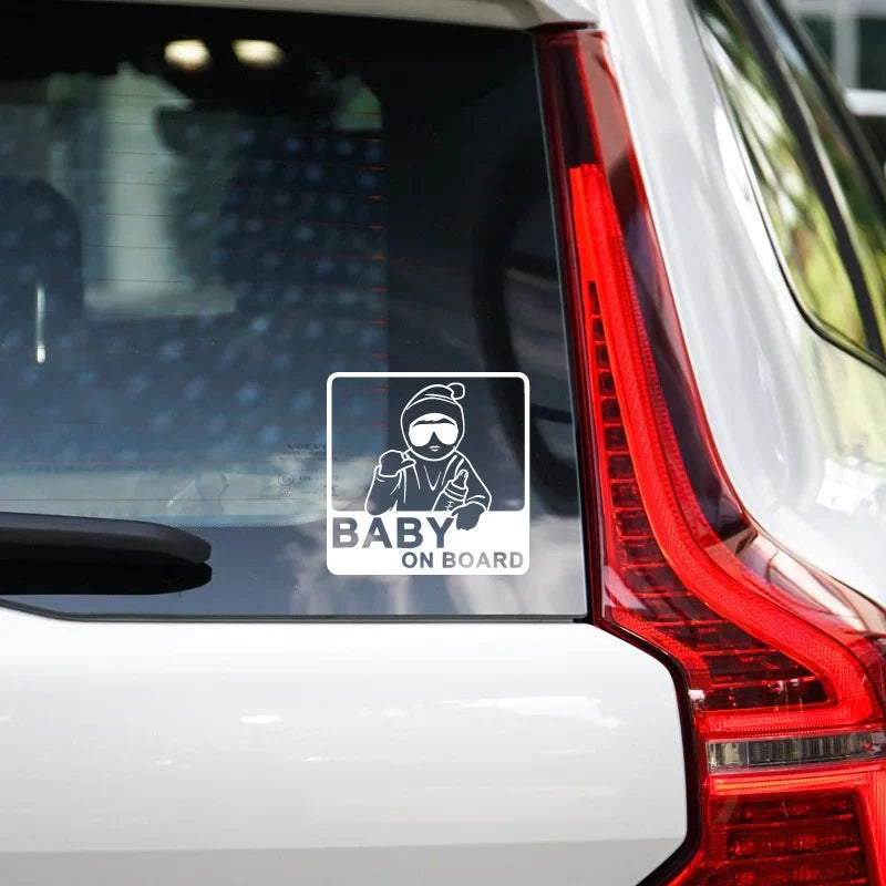 “BABY ON BOARD”Stickers，cute&funny stickers for your cars trucks and motorcycles if you have a baby！ (ONLINE ORDER ONLY)