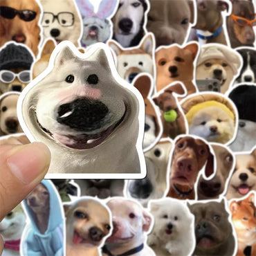 10/30/50PCS Dog Life Korean Sticker Aesthetic PVC Diary Laptop Sketchbook Children's Stationery Scrapbooking School Supplies (ONLINE ORDER ONLY)