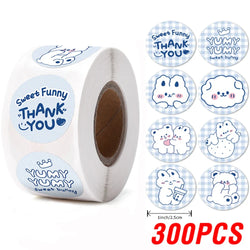 100-500pcs Round Cake Stickers for Kids Teacher Reward Stickers Scrapbooking Journal Personal Planner Diary Letter Envelope (ONLINE ORDER ONLY)