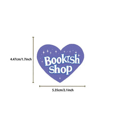 10/30/50PCS Kawaii Blue Reading Sticky PVC Sticker Aesthetic DIY Decoration Scrapbooking Hand Accounting Supplies for Kids (Online Order Only)