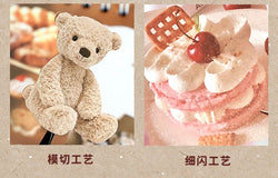 30sheets/book Y2K Retro Cute Bear Food Cut Film Sticker for Laptop Phone Camera Journal Scrapbook Kawaii Decoration Sticker Gift (ONLINE ORDER ONLY)
