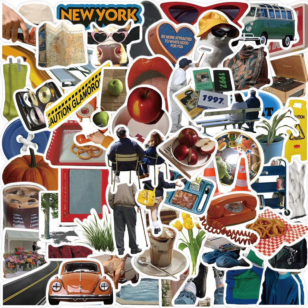 Cute Cartoon Stickers Pack - Graffiti Decals for Skateboard, Laptop, Phone, Suitcase, Car (ONLINE ORDER ONLY)