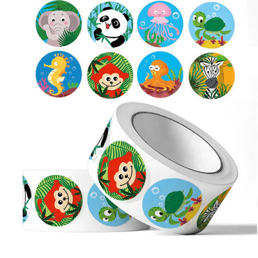 100-500pcs Reward stickers for Students Encourage Labels Scrapbooks Sticker for School Teacher Supplies Cute Self Adhesive Label (Online Order Only)