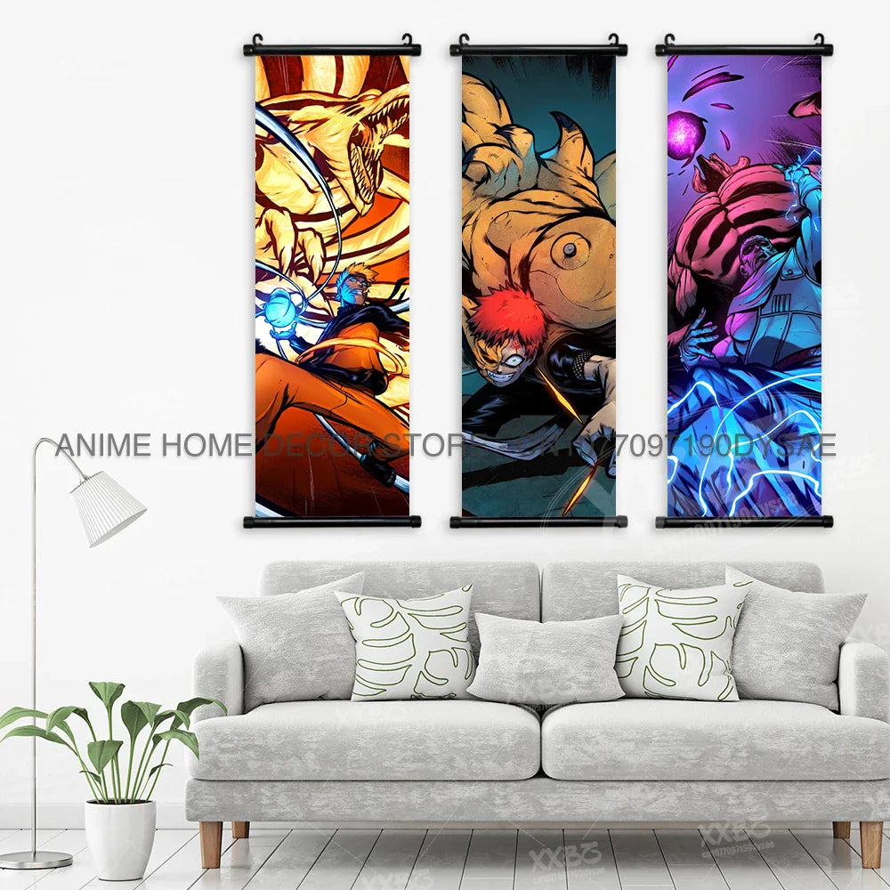 Naruto Posters: Anime Hanging Scroll Wall Art Decor (ONLINE ORDER ONLY)