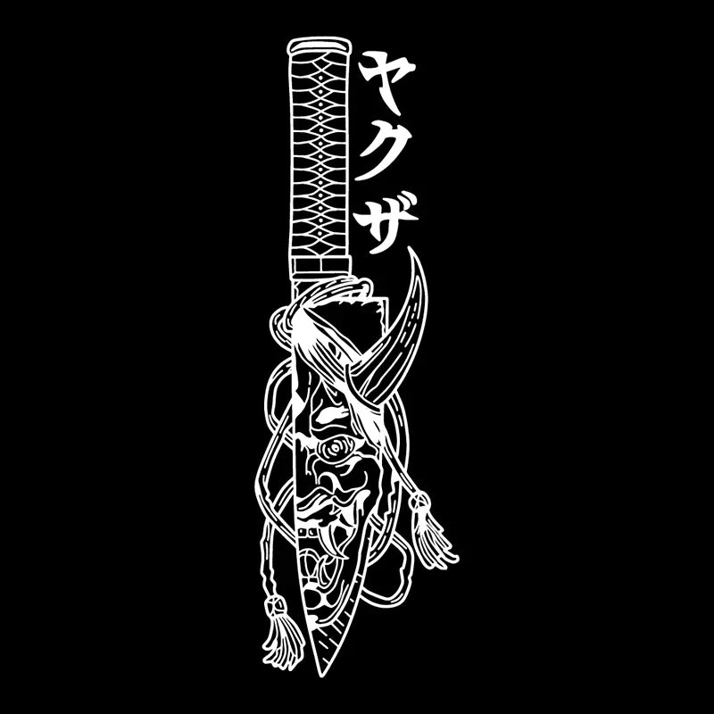 JDM Sticker Car for Hannya Mask Decoration Rear Windshield Japanese Anime Stickers External Accessories Waterproof Vinyl Decals (ONLINE ORDER ONLY)