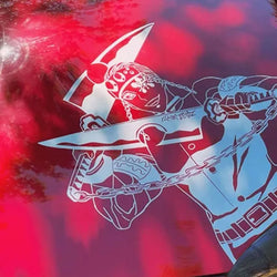 Japanese Anime Stickers For Car Sticker Decoration Door Hood Die Cutting Personality PVC Vinyl Decals  External Accessories (ONLINE ORDER ONLY)