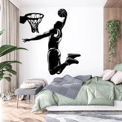 Basketball Wall Decals Vinyl Stickers Kids Room Decor S013 (ONLINE ORDER ONLY)