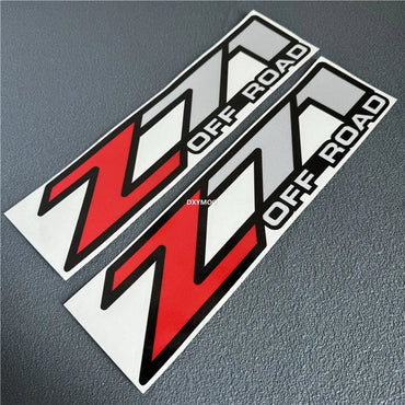 2x Car Styling Stickers Decal for Z71 OFF ROAD Adventure Auto Motorbike Helmet Applique Vinyl Tape Window Tape (ONLINE ORDER ONLY)
