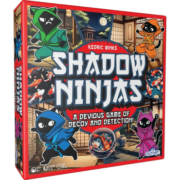Shadow Ninjas - A Devious Game of Decoy & Deception - Outset (ONLINE ORDER ONLY)