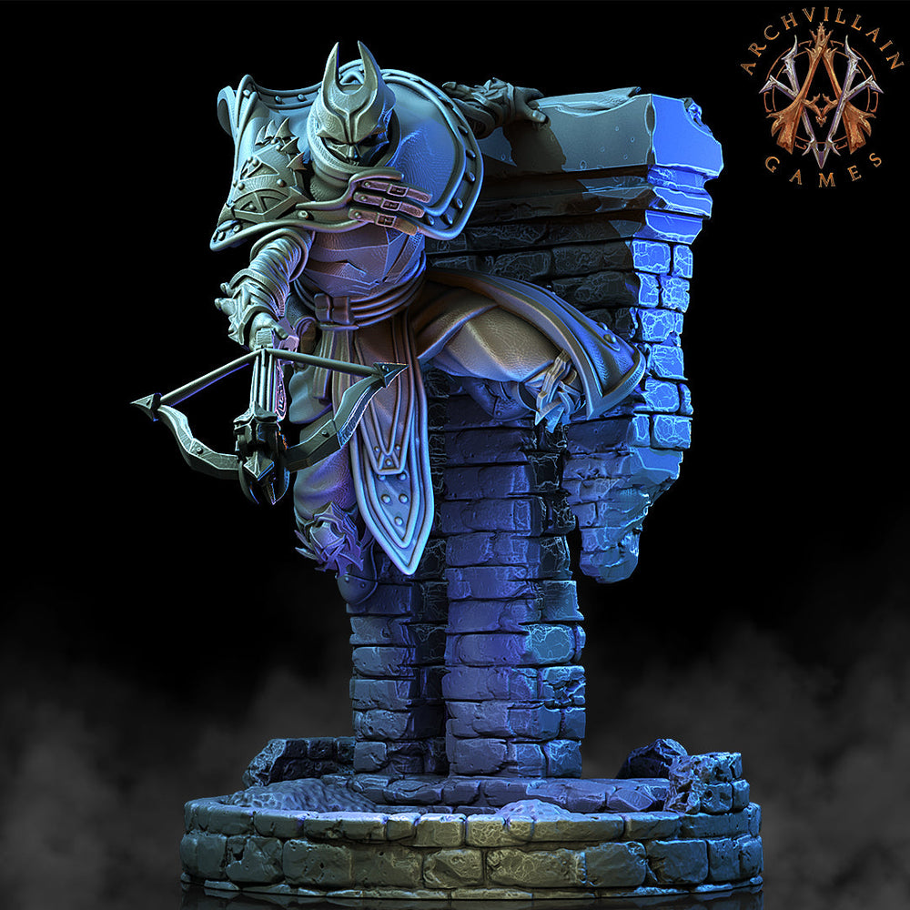 3D Printed Archvillain Games The Deathknight Order Shadowblades 28 32mm D&D (Online Only)