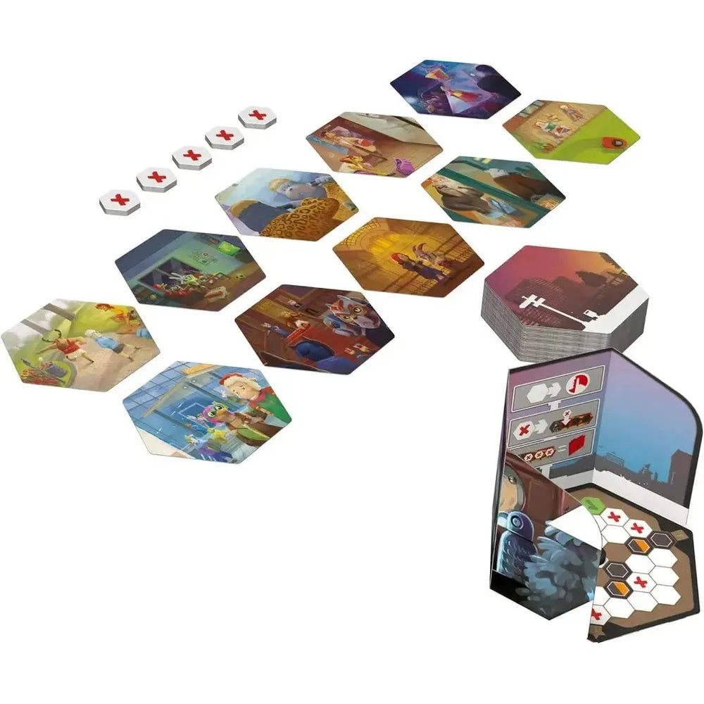 Shadows Amsterdam - Strategic Detective Tile Game - Libellud (ONLINE ORDER ONLY)