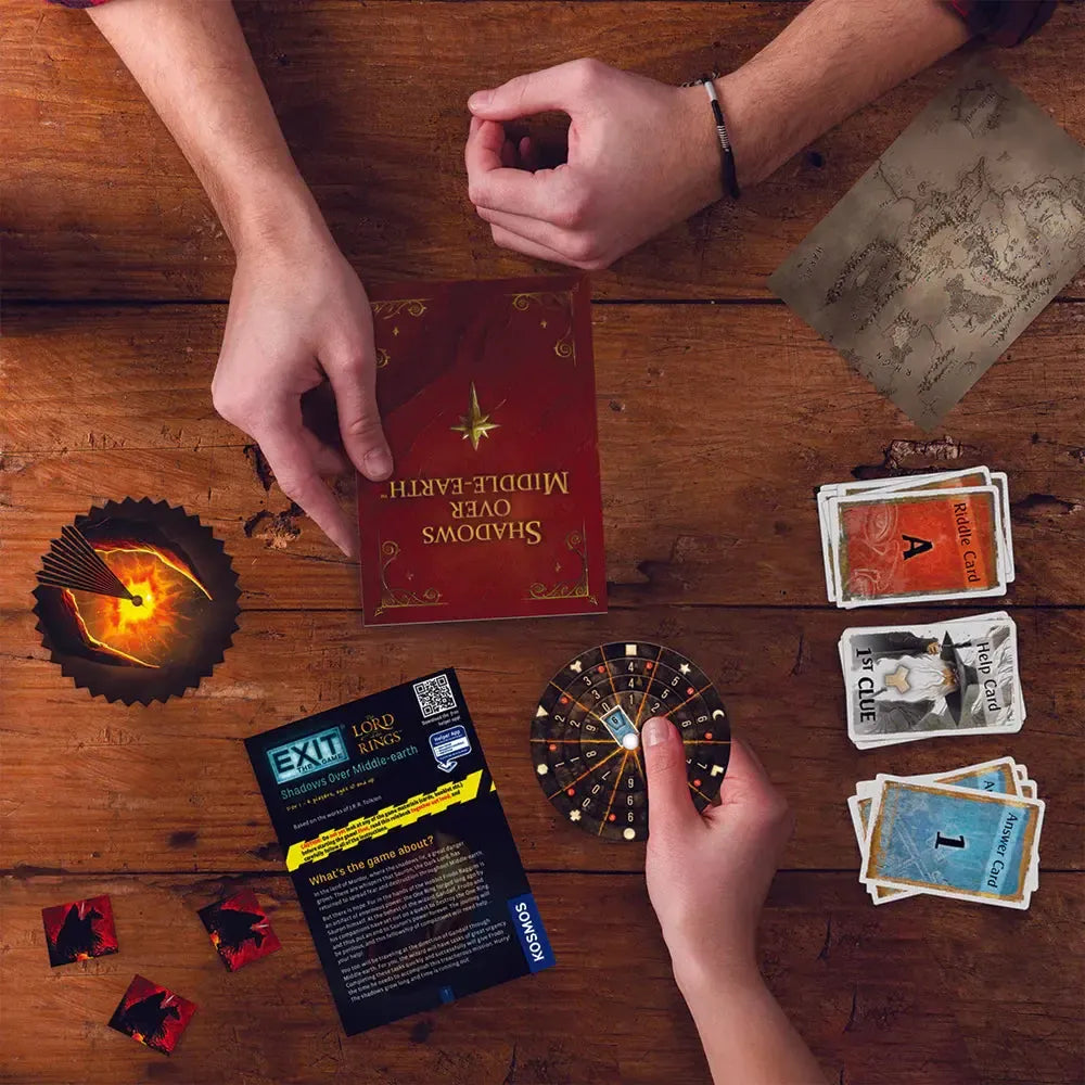 Shadows Over Middle-earth LOTR- Exit the Escape Room Game - Kosmos (ONLINE ORDER ONLY)
