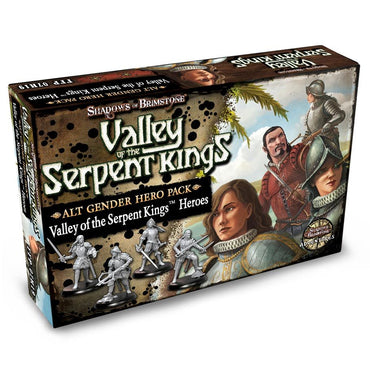Shadows of Brimstone: Valley of the Serpent Kings Alt Gender Hero Pack (ONLINE ORDER ONLY)