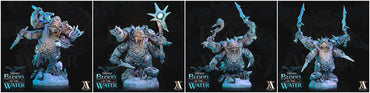 3D Printed Archvillain Games Shakarkha Juggernauts The Trench Blood In the Water 28 32mm D&D (Online Only)