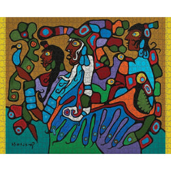 Shaman & Disciples 1000 Piece Jigsaw Puzzle Pomegranate